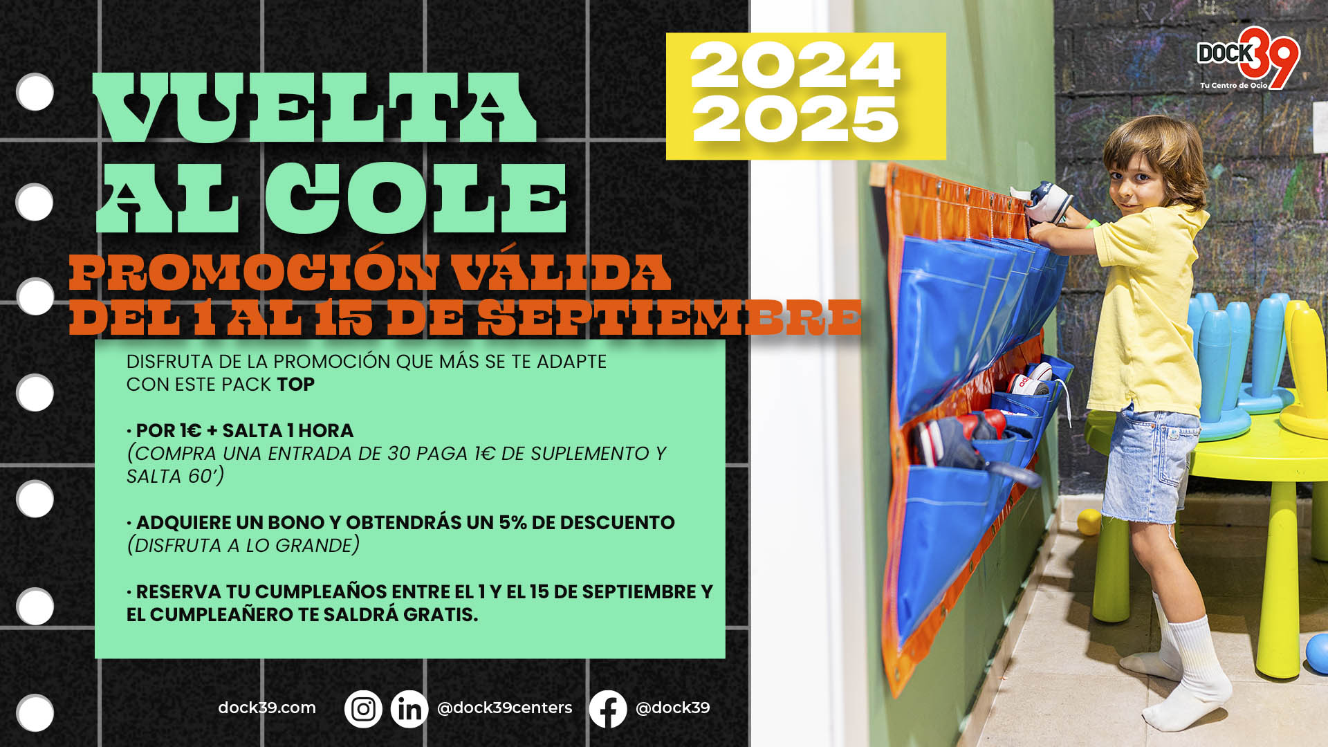 promoción vuelta al cole